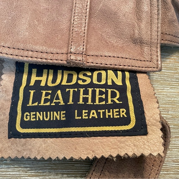 Hudson Leather chaps. Vintage. 2X. Great used condition.  LOOS. - Picture 7 of 7